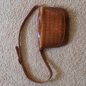 Clare V belt bag, fanny pack, in croc